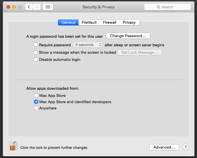 Mac not open apps from unidentified developers